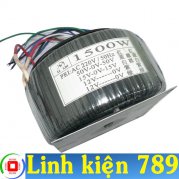 Biến áp xuyến 50V đôi +/- 50V 1500W